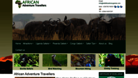 What Wildlifesafarisuganda.com website looked like in 2019 (4 years ago)