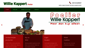 What Williekappert.nl website looked like in 2019 (4 years ago)