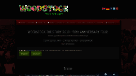 What Woodstockthestory.nl website looked like in 2019 (4 years ago)