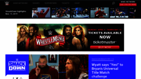 What Wwesm.com website looked like in 2019 (4 years ago)