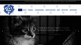 What Wvhumane.org website looked like in 2019 (4 years ago)