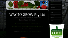 What Way2grow.com.au website looked like in 2019 (4 years ago)