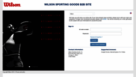 What Wilsonb2b.com website looked like in 2019 (4 years ago)