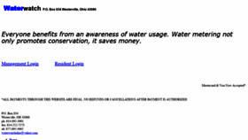 What Waterwatchohio.com website looked like in 2019 (4 years ago)
