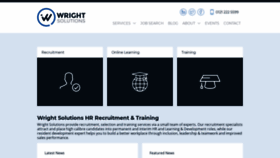 What Wrightsolutionsltd.com website looked like in 2019 (4 years ago)