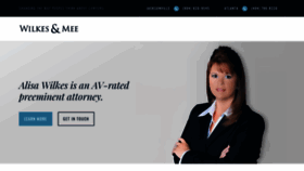 What Wilkesmee.com website looked like in 2019 (4 years ago)