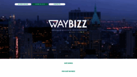 What Waybizz.com website looked like in 2019 (4 years ago)