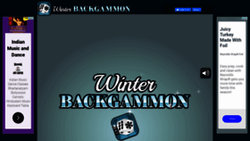 What Winterbackgammon.com website looked like in 2019 (4 years ago)