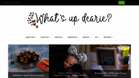 What Whatsupdearie.com website looked like in 2019 (4 years ago)
