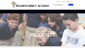 What Waldronmercy.org website looked like in 2019 (4 years ago)