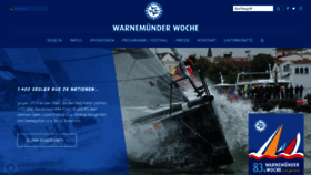 What Warnemuender-woche.com website looked like in 2019 (4 years ago)