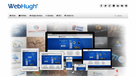 What Webhugh.com website looked like in 2019 (4 years ago)