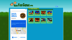 What Webfungames.com website looked like in 2019 (4 years ago)