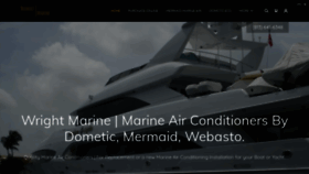 What Wrightmarine.net website looked like in 2019 (4 years ago)