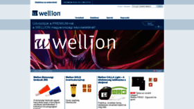 What Wellion.hu website looked like in 2019 (4 years ago)