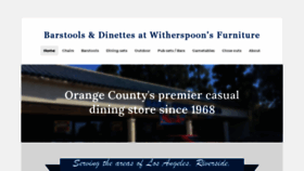 What Witherspoons.com website looked like in 2019 (4 years ago)