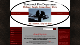 What Woodstockfire12.com website looked like in 2019 (4 years ago)