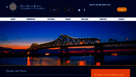 What Wbrchamber.org website looked like in 2019 (4 years ago)