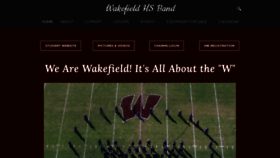 What Wakefieldhsband.org website looked like in 2019 (4 years ago)