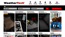 What Weathertech.com website looked like in 2019 (4 years ago)