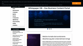 What Whitepaperdb.de website looked like in 2019 (4 years ago)