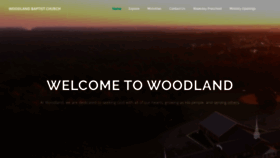 What Woodlandwakeforest.com website looked like in 2019 (4 years ago)