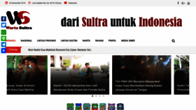 What Wartasultra.id website looked like in 2019 (4 years ago)