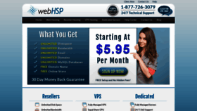 What Webhsp.com website looked like in 2019 (4 years ago)