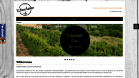 What Winehane.de website looked like in 2019 (4 years ago)