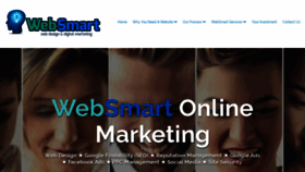 What Websmartnow.com website looked like in 2019 (4 years ago)
