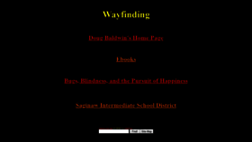 What Wayfinding.net website looked like in 2019 (4 years ago)