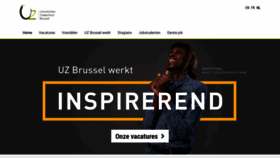 What Werkeninhetuzbrussel.be website looked like in 2019 (4 years ago)