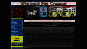 What Wellsvillefire.com website looked like in 2019 (4 years ago)