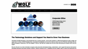 What Wolftechgroup.com website looked like in 2019 (4 years ago)