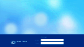 What Webmail.stadt-zuerich.ch website looked like in 2019 (4 years ago)