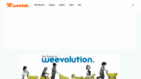 What Weefab.com website looked like in 2019 (4 years ago)