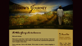What Widowsjourney.com website looked like in 2019 (4 years ago)