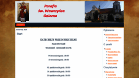 What Wawrzyniecgniezno.pl website looked like in 2019 (5 years ago)