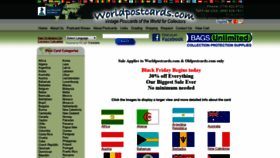 What Worldpostcards.com website looked like in 2019 (4 years ago)