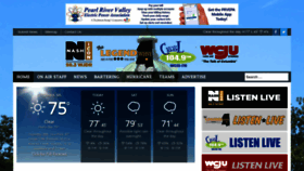 What Wcjufm.com website looked like in 2019 (4 years ago)