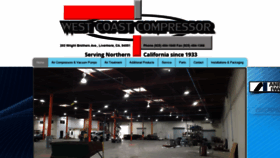 What Wccompressor.com website looked like in 2019 (4 years ago)