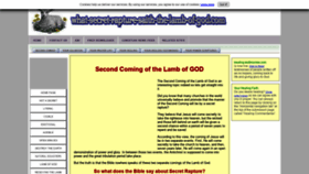 What What-secret-rapture-saith-the-lamb-of-god.com website looked like in 2019 (4 years ago)