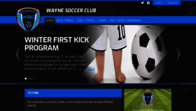 What Waynenjsoccer.org website looked like in 2019 (4 years ago)