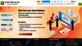 What Way2wealth.com website looked like in 2019 (4 years ago)