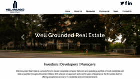 What Wellgroundedrealestate.com website looked like in 2019 (4 years ago)