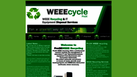 What Weeecycleuk.co.uk website looked like in 2019 (4 years ago)