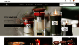 What Woodwick.yankeecandle.com website looked like in 2019 (4 years ago)
