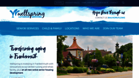What Wellspringlutheran.com website looked like in 2019 (4 years ago)
