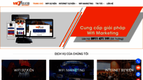 What Wifisukien.vn website looked like in 2019 (4 years ago)