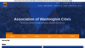What Wacities.org website looked like in 2019 (4 years ago)
